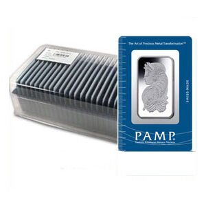 1oz silver pamp bars